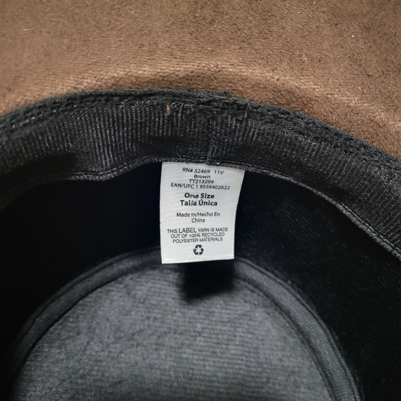 NEW SUPER CUTE Flat Round Brimmed hat with Braided band - Picture 4 of 4